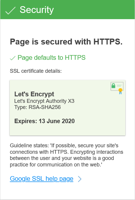 SEO и SSL сертификат